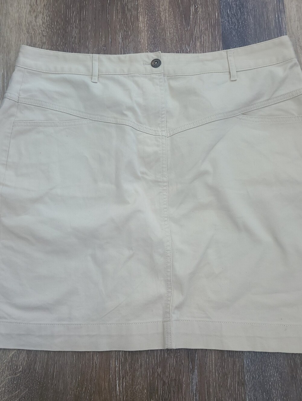 Brooks Brothers Khaki Mini Skirt Women's Size 14
